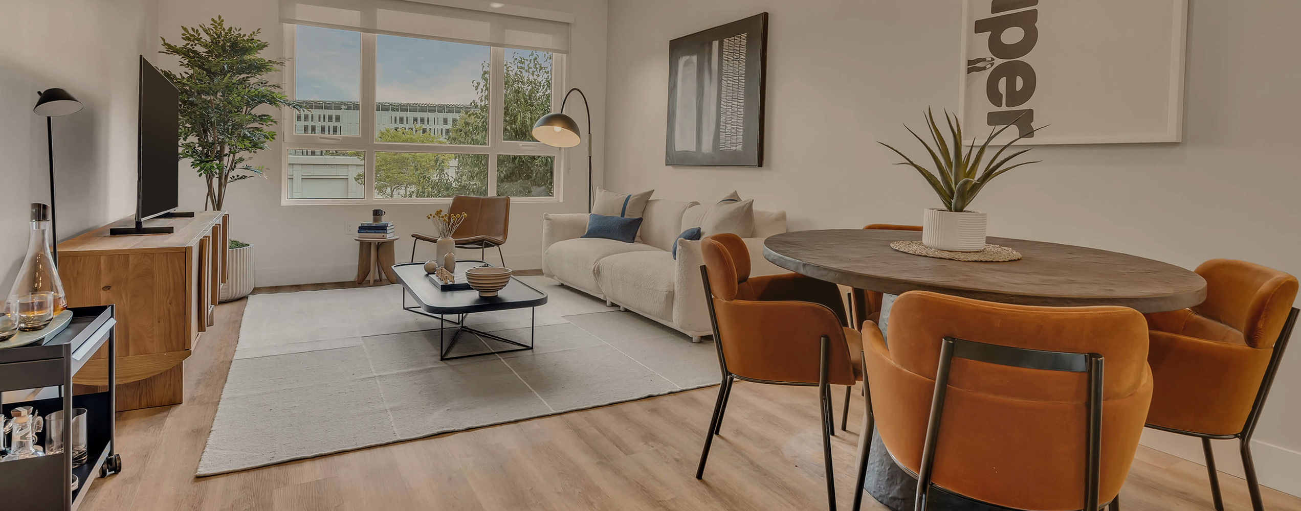 Modern One bedroom apartment at the Aviator, managed by JP Management