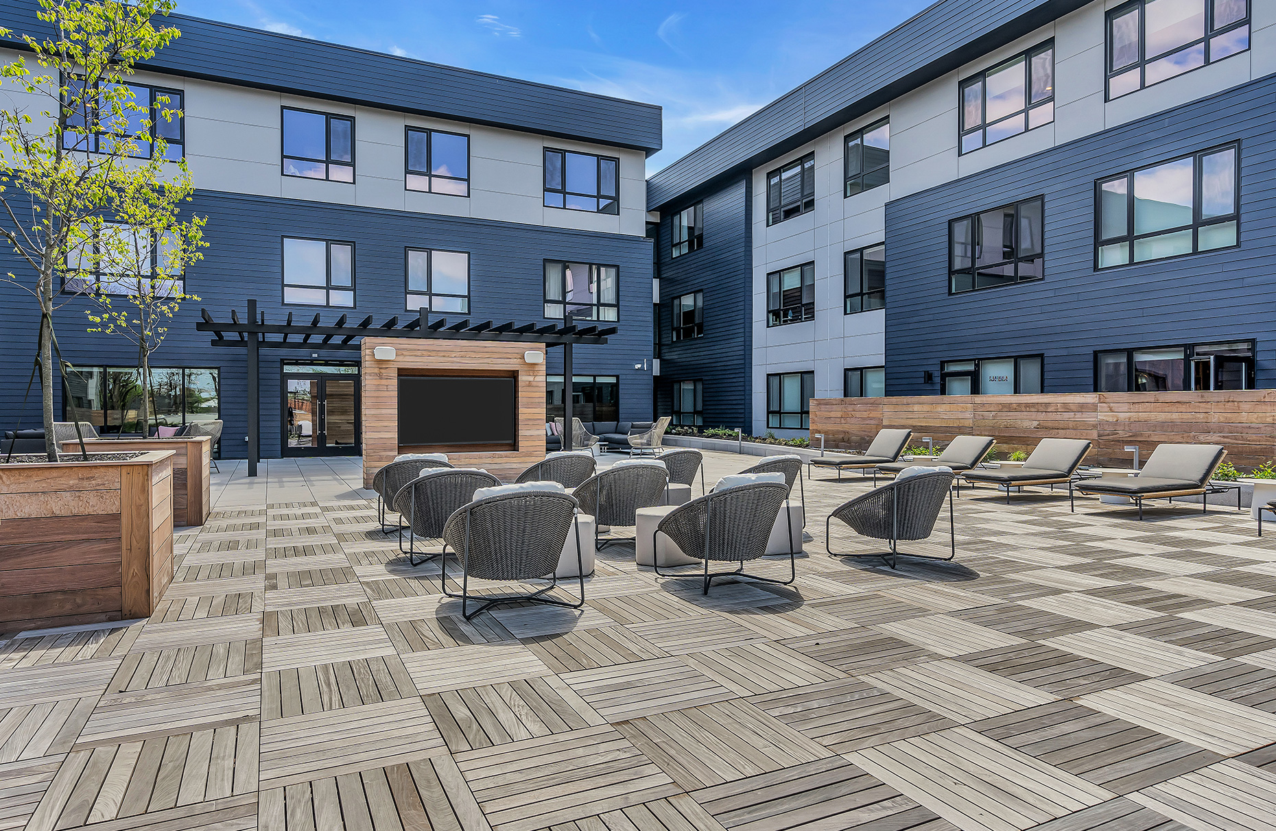 Modern One bedroom apartment at the Aviator, managed by JP Management
